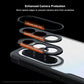 Samsung A37 5G - Funda Antishock - Con AirBag - Transparente / Negro - Xundd