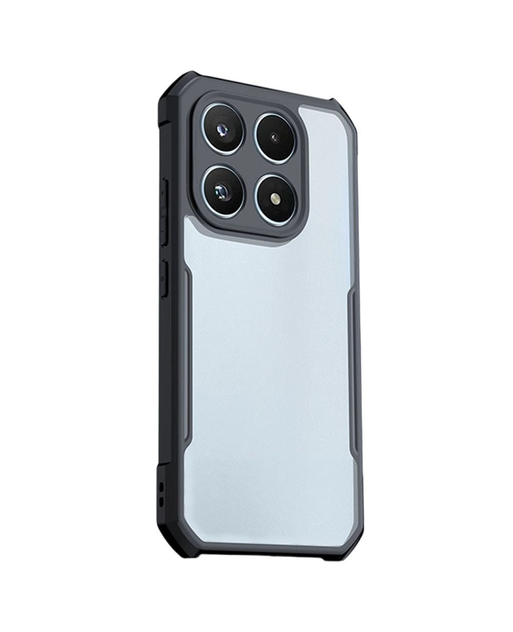 Xiaomi 17 - Funda Antishock - Con AirBag - Transparente / Negro - Xundd