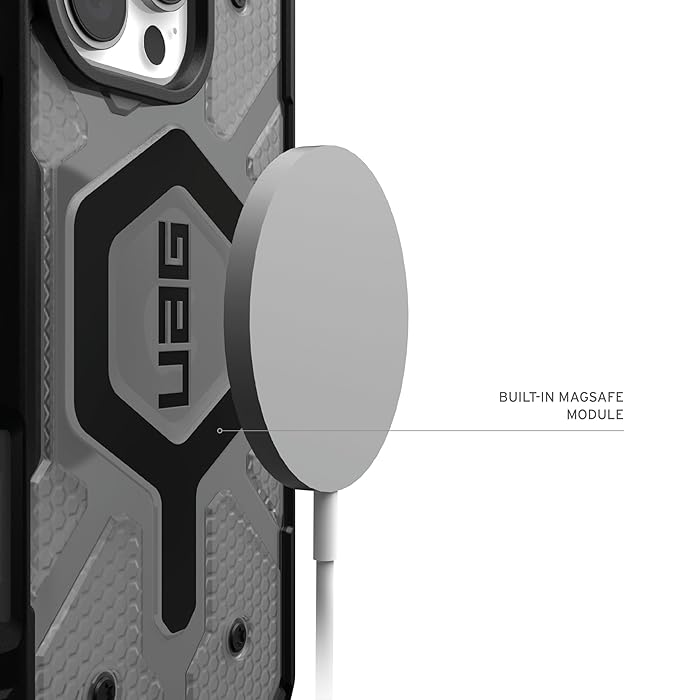 iPhone 16 Pro Max - Pathfinder - Clear Case - Magsafe - Ash - UAG
