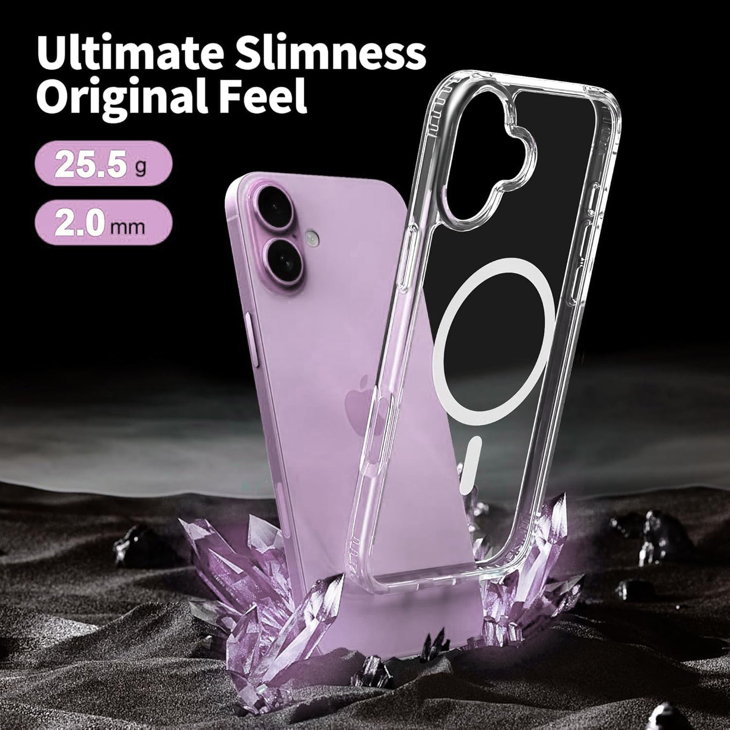 iPhone 17 - Funda MagSafe - Transparente