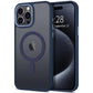 iPhone 15 Pro Max - Case Luxury Mate - Magsafe - Dark Blue