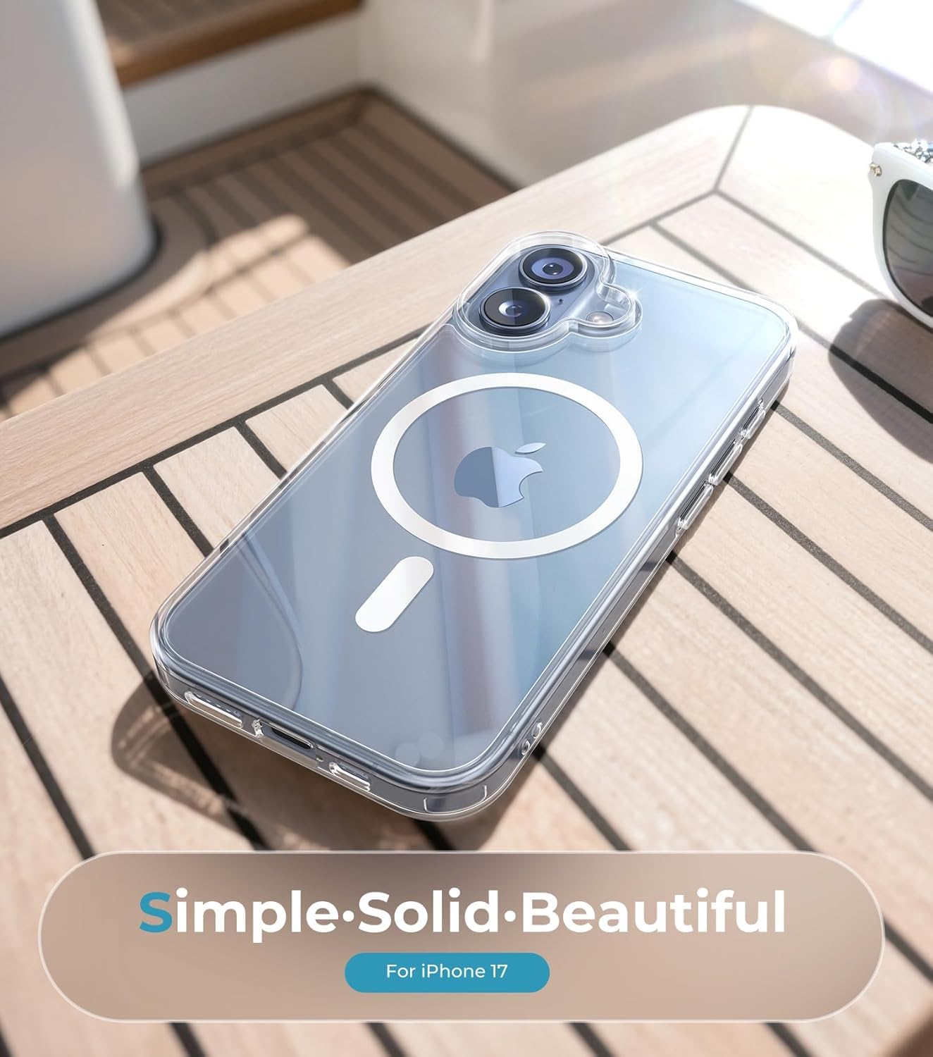 iPhone 17 - Funda MagSafe - Transparente