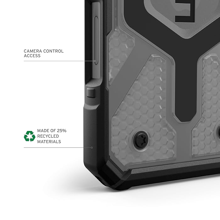 iPhone 16 Plus - Pathfinder - Clear Case - Magsafe - Ash - UAG