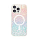 iPhone 15 Pro Max - Case Glitter - Magsafe - Arco Iris Retro