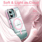 iPhone 16 - Case MagSafe - Stand Cámara - Clear Pink