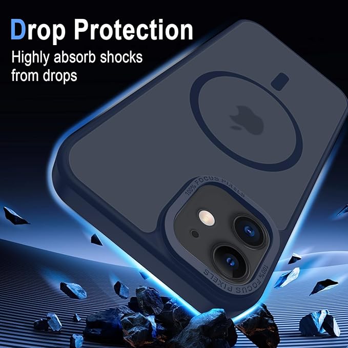 iPhone 11 - Case Luxury Mate - Magsafe - Dark Blue