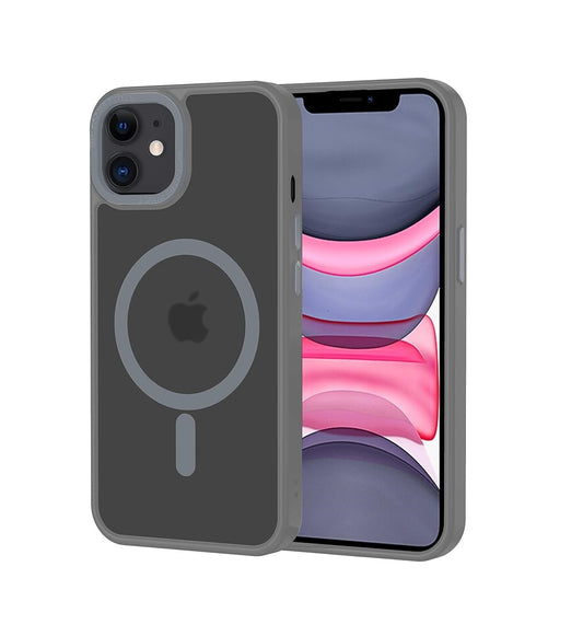 iPhone 11 - Case Luxury Mate - Magsafe - Grey