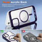 iPhone 14 | iPhone 13 - Clear Case - MagSafe - Morado Oscuro