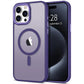 iPhone 15 Pro Max - Case Luxury Mate - Magsafe - Dark Purple