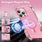 iPhone 15 Pro Max - Case Glitter - Magsafe - Rosa
