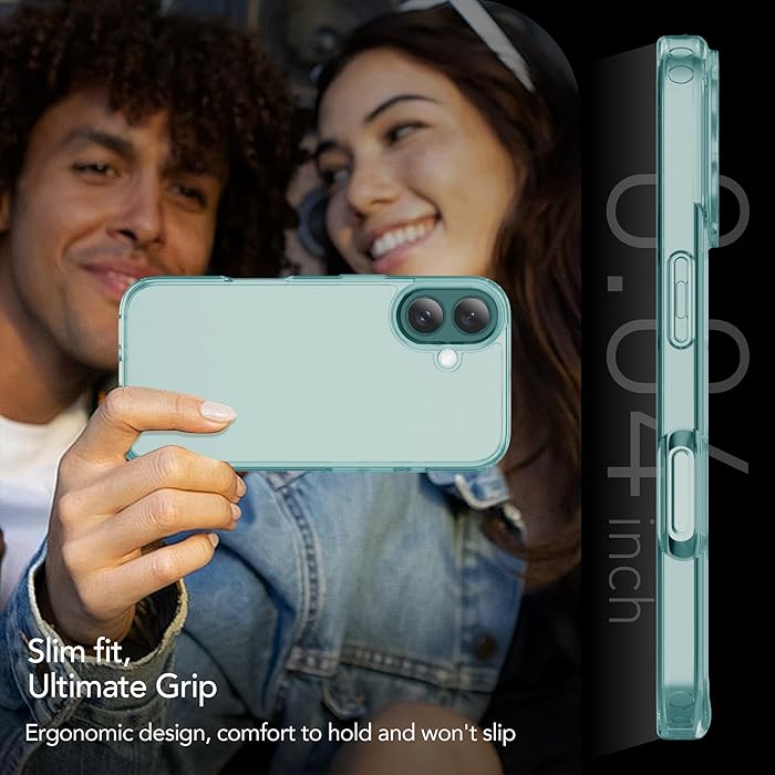 iPhone 16 - Case Transparente - Clásico