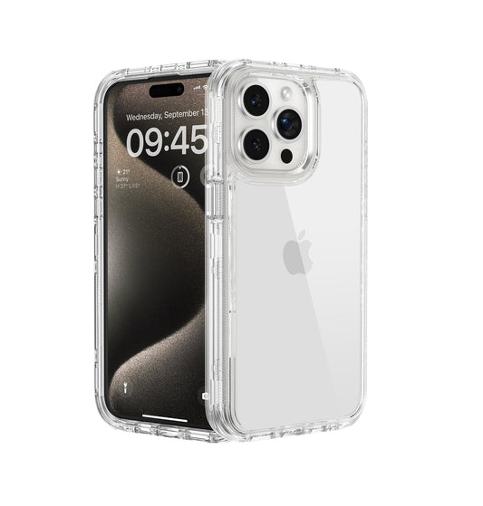 iPhone 15 Pro - Funda Transparente 360°