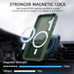 Samsung S24 - Luxury Matte - MagSafe - Verde Militar