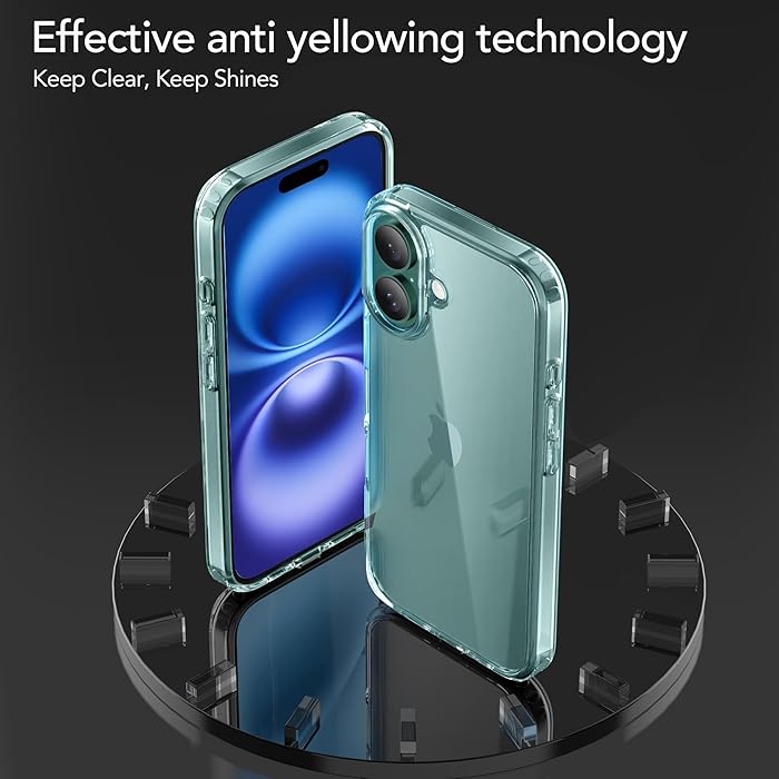 iPhone 16 - Case Transparente - Clásico