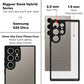 Samsung S25 Ultra - Case Clear - Hybrid Armor - Clear Black
