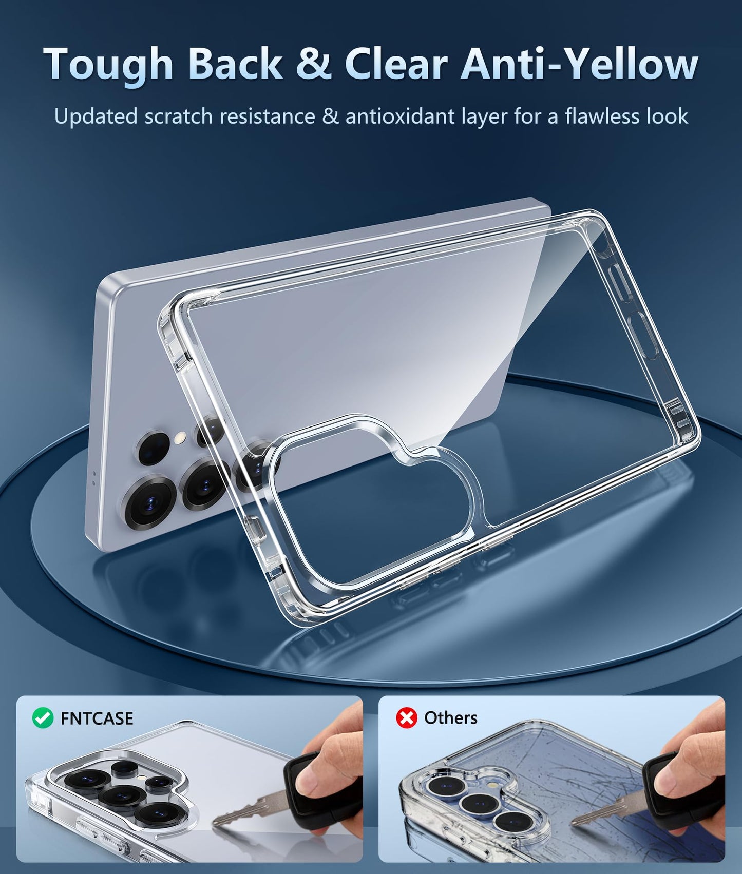 Samsung S25 Ultra - Funda Transparente