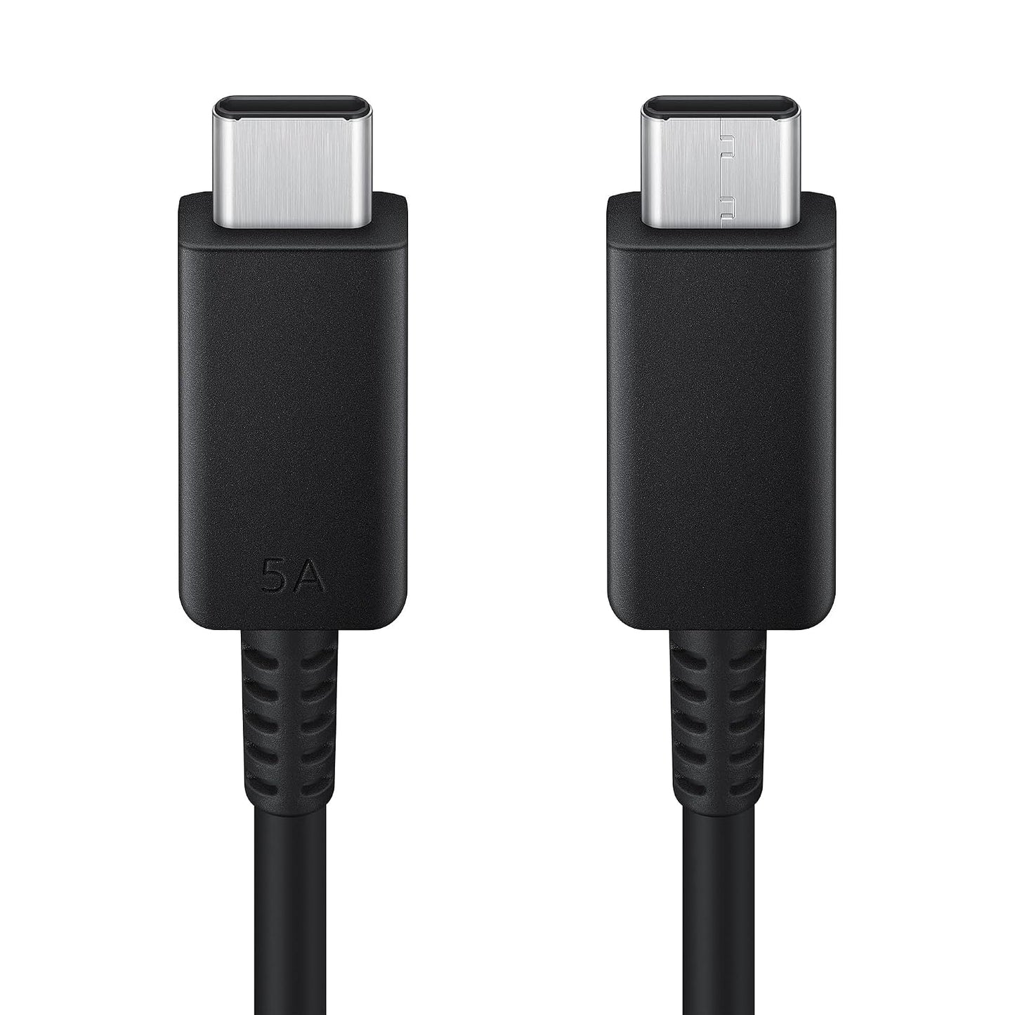 Cable Original Samsung - USB-C a USB-C - 5A / 100W - 1.8 metros - Negro