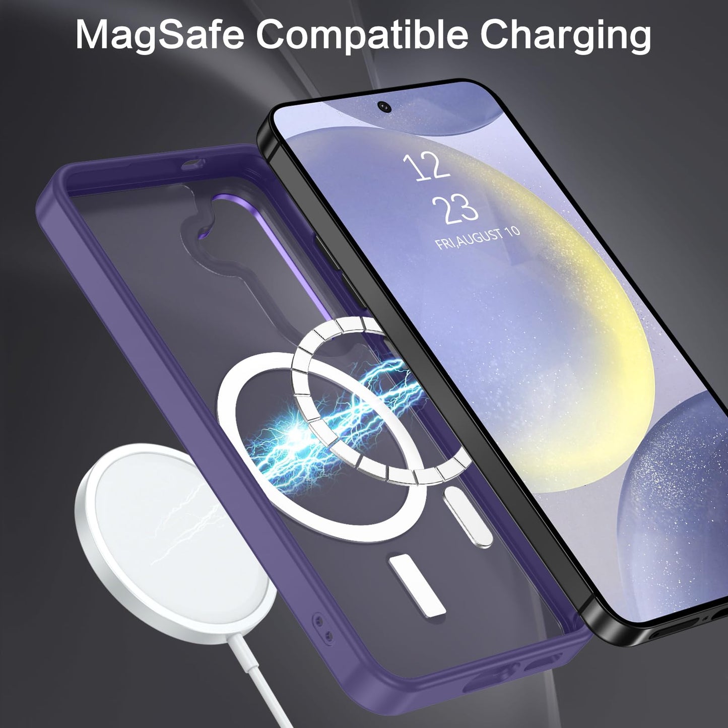 Samsung S24 - Luxury Matte - MagSafe - Morado