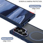Samsung S24 Ultra - Case Luxury Mate - Magsafe - Dark Blue