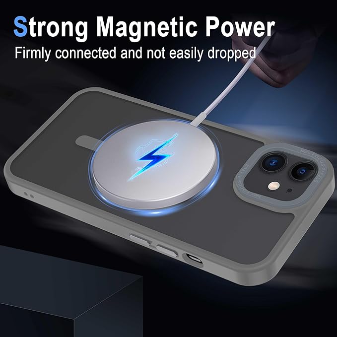 iPhone 11 - Case Luxury Mate - Magsafe - Grey