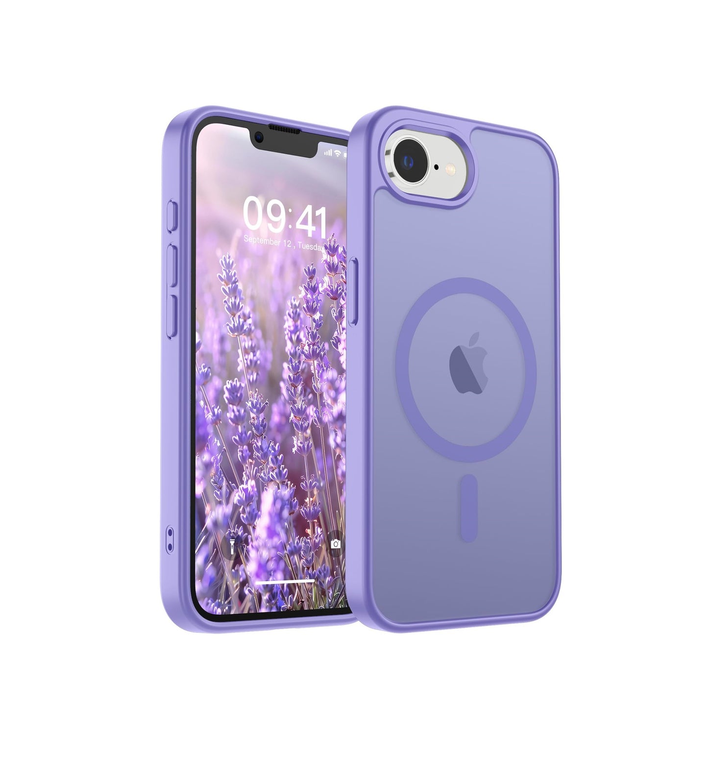iPhone 16e - Funda Matte - MagSafe - Lila