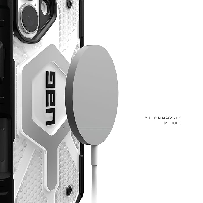iPhone 16 Plus - Pathfinder - Clear Case - Magsafe - Ice - UAG
