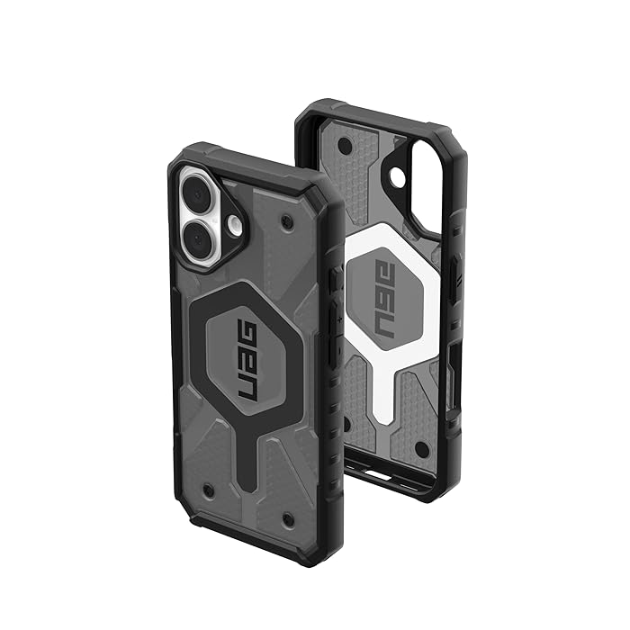 iPhone 16 Plus - Pathfinder - Clear Case - Magsafe - Ash - UAG