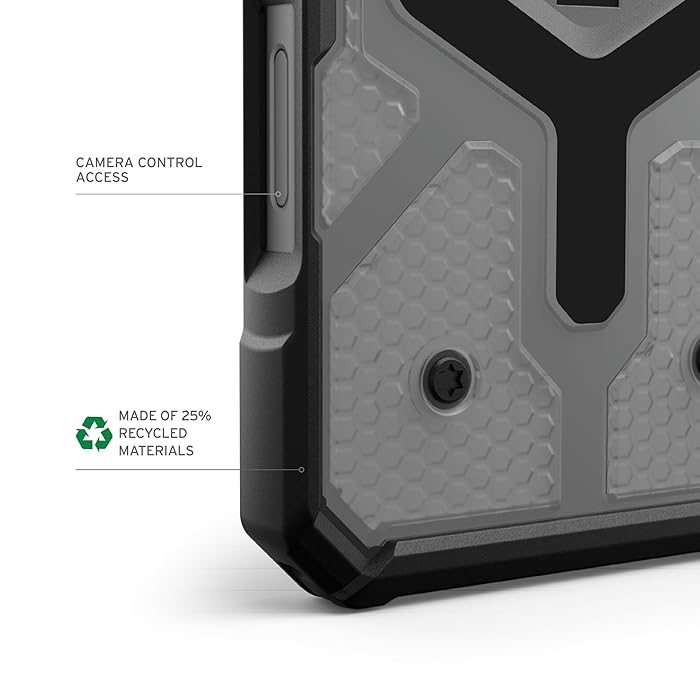 iPhone 16 Pro Max - Pathfinder - Clear Case - Magsafe - Ash - UAG