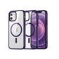 iPhone 14 | iPhone 13 - Clear Case - MagSafe - Morado Oscuro