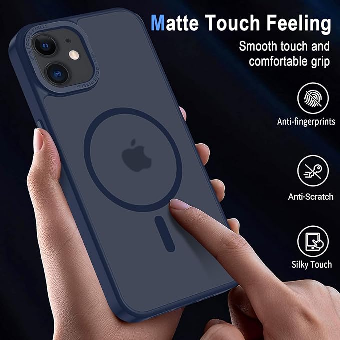 iPhone 11 - Case Luxury Mate - Magsafe - Dark Blue