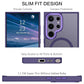 Samsung S25 Ultra - Luxury Matte - MagSafe - Morado Oscuro