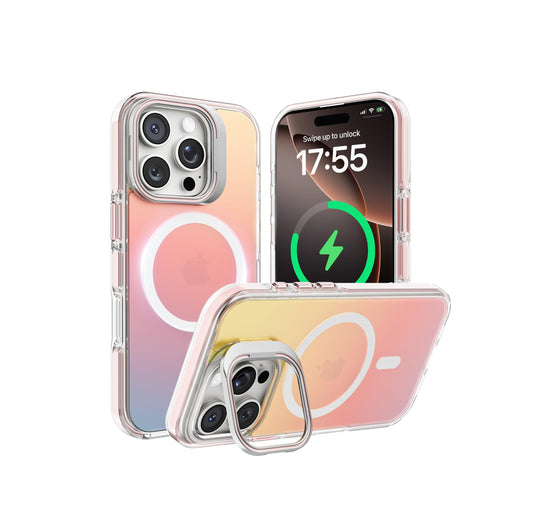 iPhone 16 Pro Max- Iridiscente Case - MagSafe - Rosa