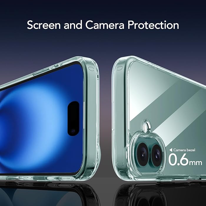 iPhone 16 - Case Transparente - Clásico
