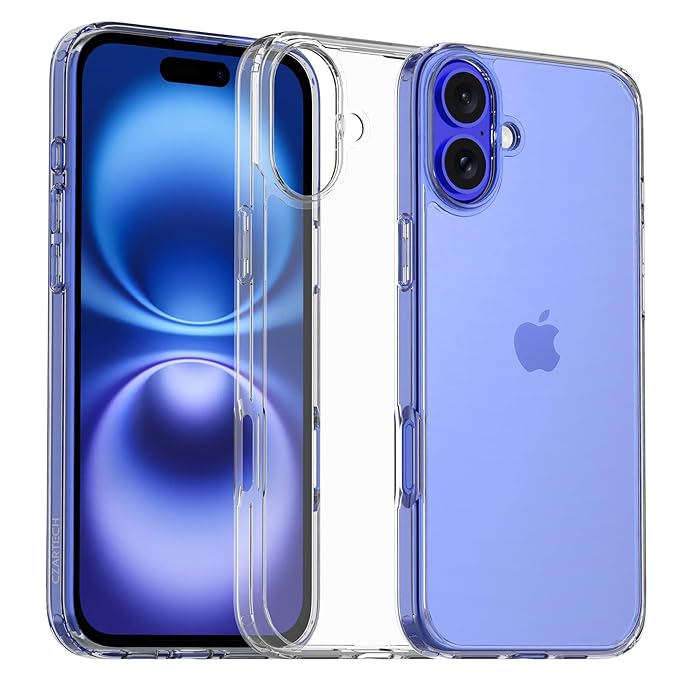 iPhone 16 - Case Transparente - Clásico
