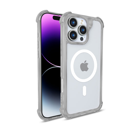 iPhone 16 Pro Max - Rugged Case - MagSafe - Clear Smoke - Click