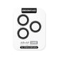 iPhone 16 Pro Max / iPhone 16 Pro - Protector de Cámaras Premium - Vidrio Anti Reflejo - Alta Transparencia - Negro Titanio