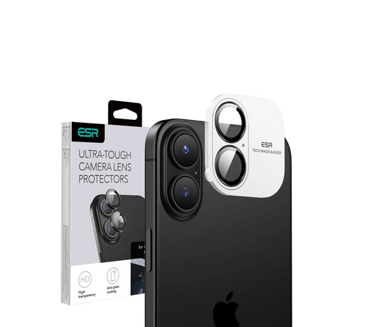 iPhone 16 - Protector de Cámara - Vidrio Templado 9H - Armorite - ESR