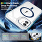 iPhone 11 - Case MagSafe - Stand Cámara - Clear Blue