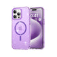 iPhone 15 Pro Max - Case Glitter - Magsafe - Lila