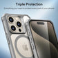 iPhone 15 Pro Max - Funda Clear (HaloLock) - Air Armor Series - Gris Transparente ESR