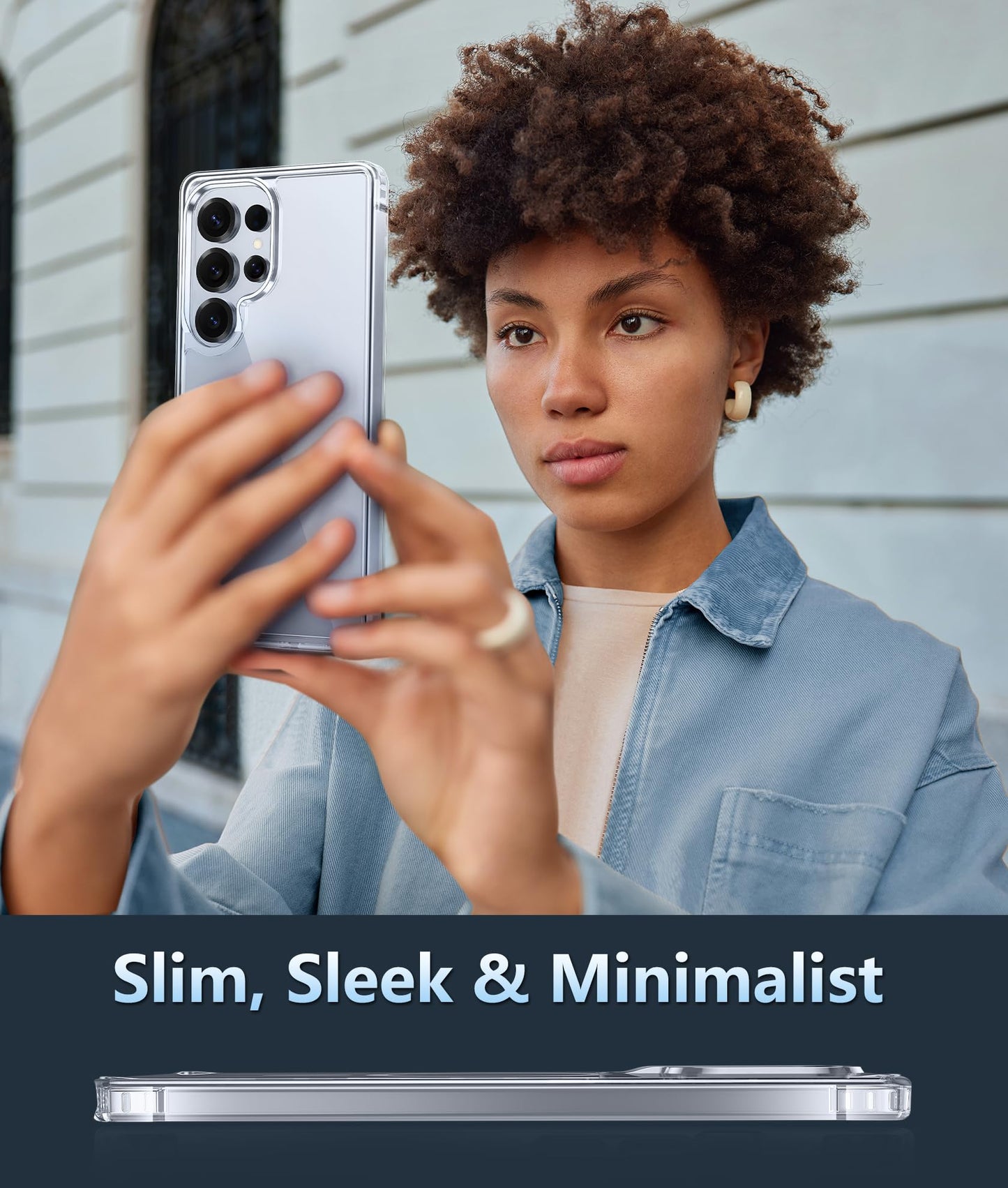 Samsung S25 Ultra - Funda Transparente