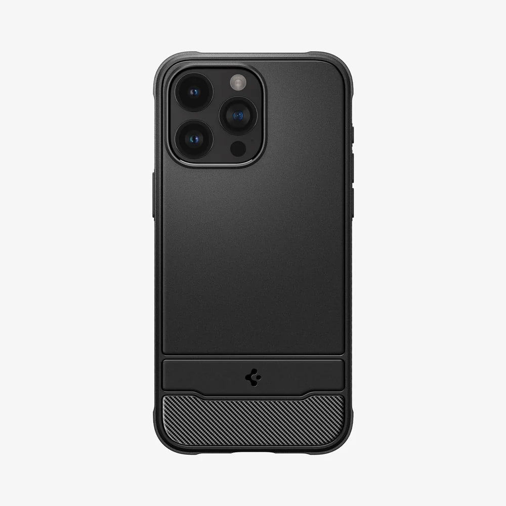 iPhone 15 Pro Max - Rugged Armor - MagSafe - Black - Spigen