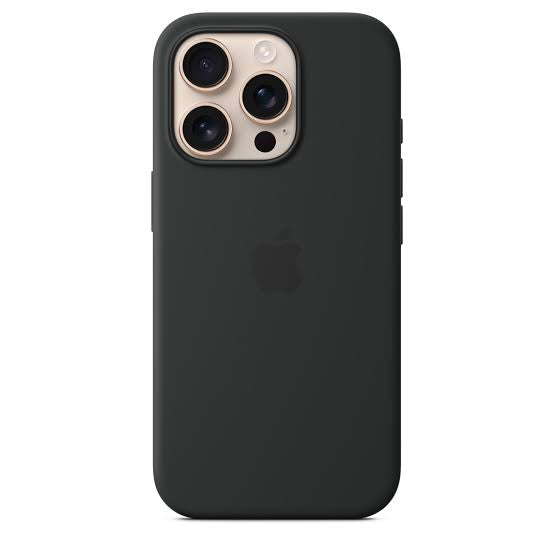 iPhone 16 Pro Max - Silicone Cases - Black