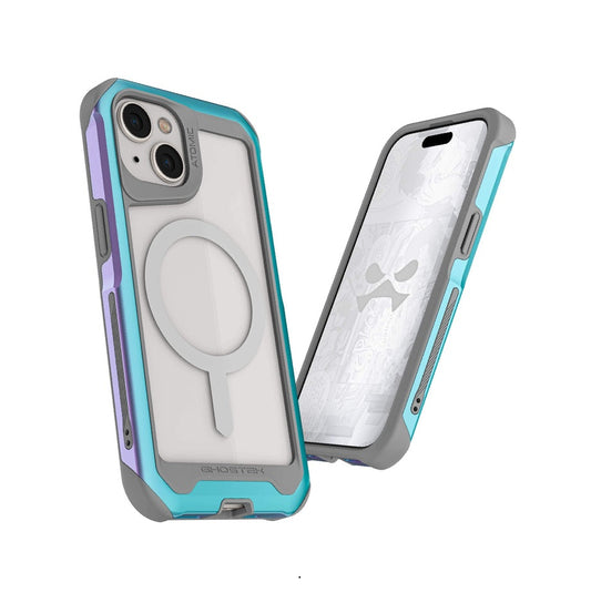 iPhone 15 | iPhone 14 | iPhone 13 - Funda Atomic Slim - MagSafe - Prismatic - Ghostek