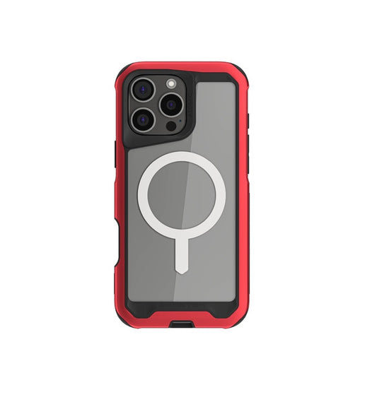 iPhone 16 Pro Max - Atomic Slim 4 - MagSafe - Rojo - Ghostek