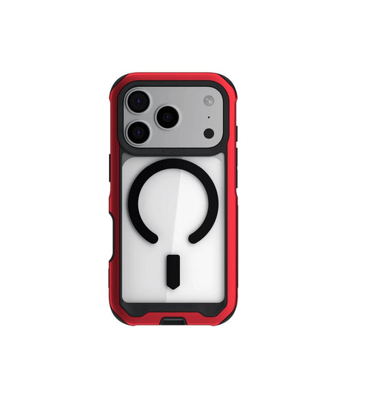 iPhone 17 Pro - Atomic Slim - MagSafe - Rojo - Ghostek