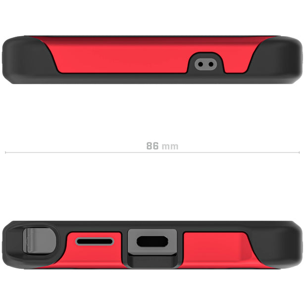 Samsung S25 Ultra - Atomic Slim 4 - MagSafe - Rojo - Ghostek