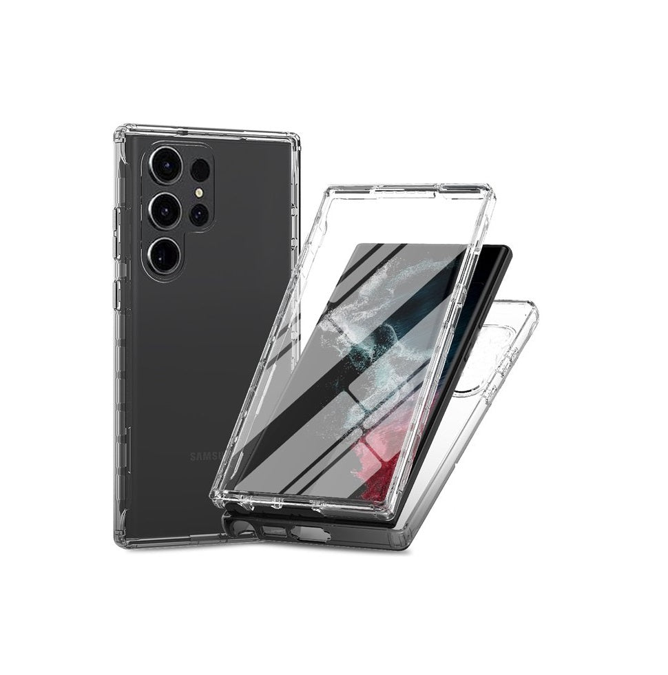 Samsung S22 Ultra - Funda 360° - Transparente