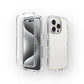 iPhone 16 Pro - Case 360° Antishock - 3 Cuerpos - Transparente