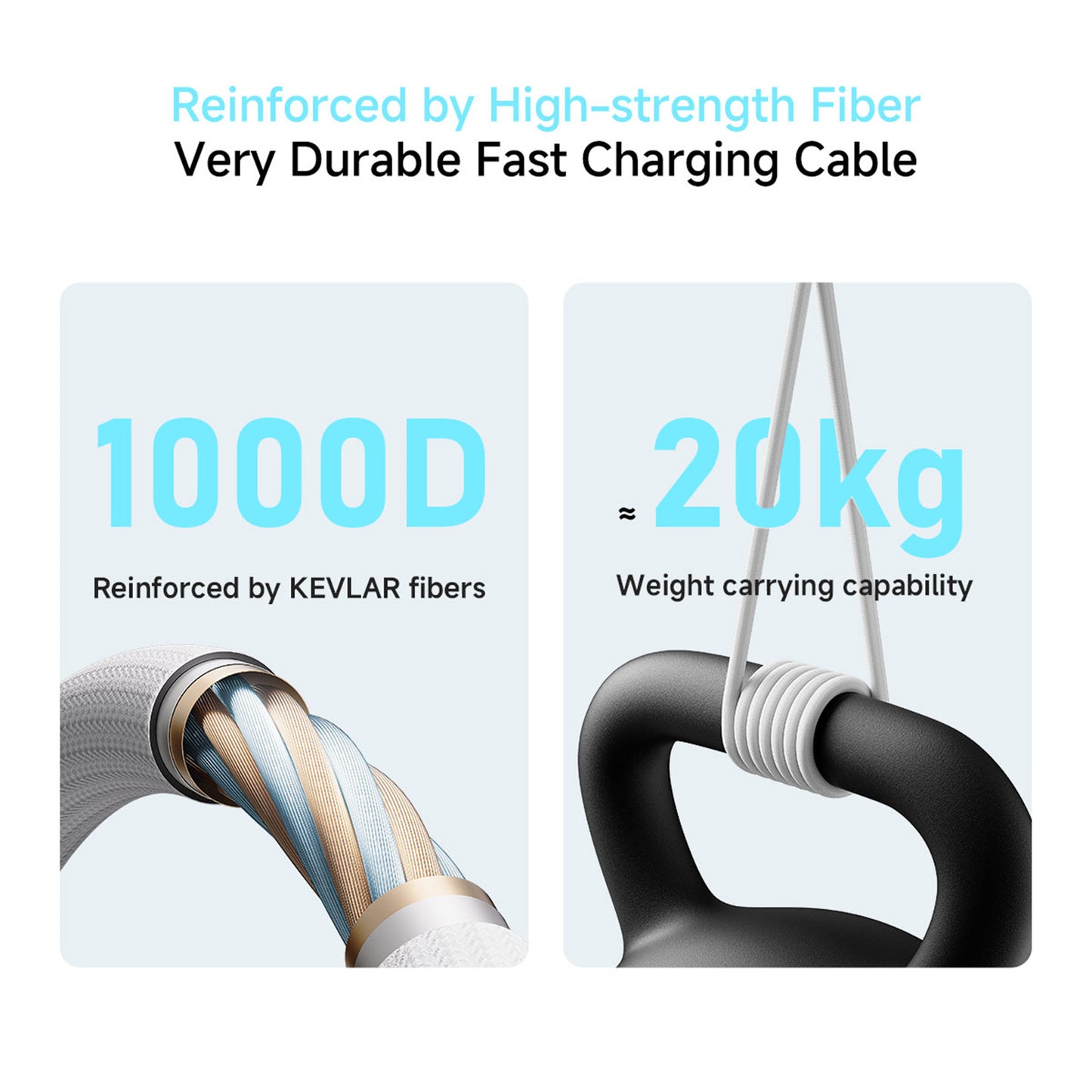Cable Tipo C - 6A - 240W - CUKTECH - Súper Cárga Rápida - 1.5 metros